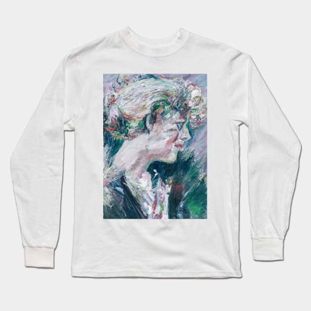 LOU ANDREAS SALOME oil portrait Long Sleeve T-Shirt by lautir